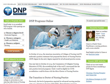 Tablet Screenshot of dnpprogramsonline.com